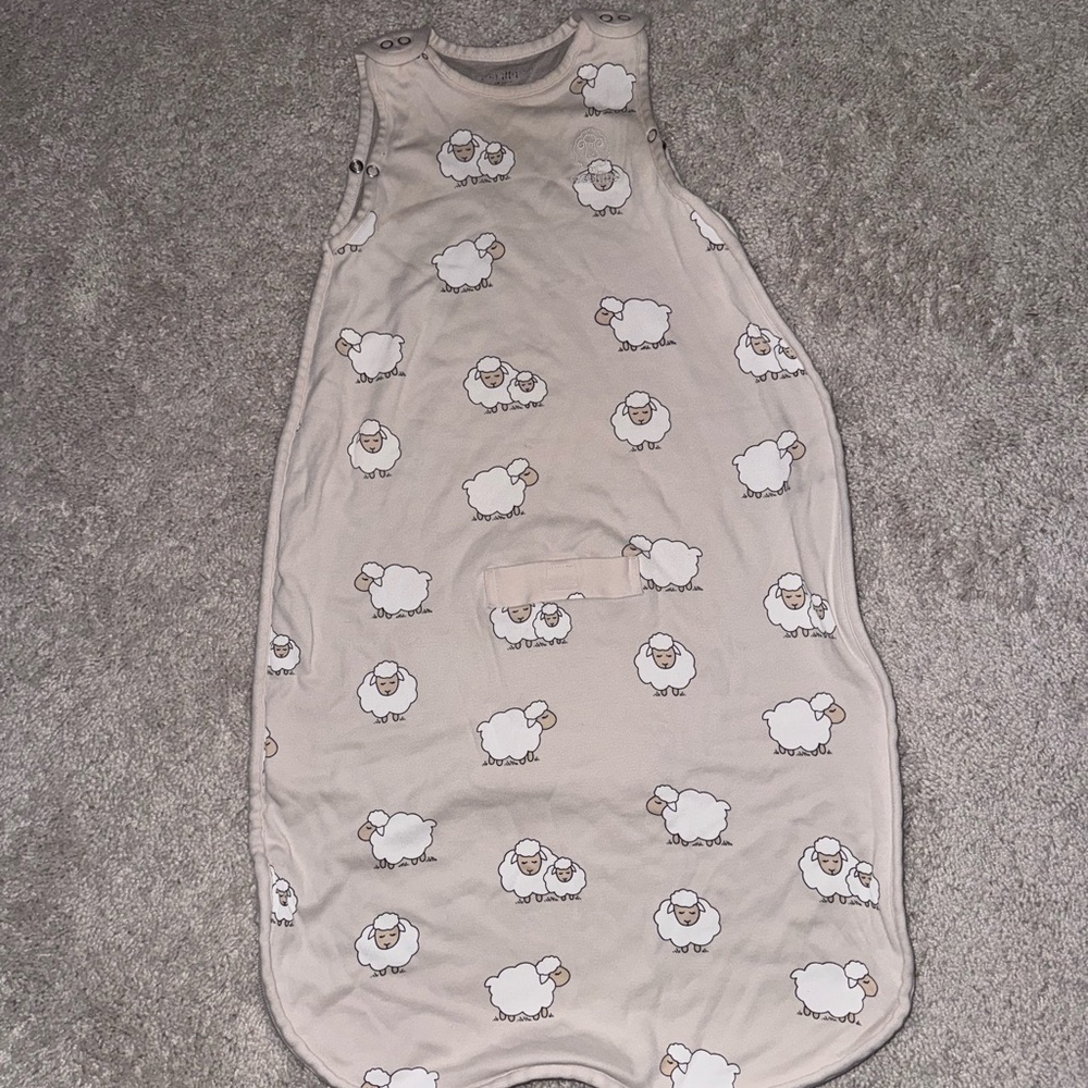 Woolino 2-24 months Sheep Print Baby Sleep Sack